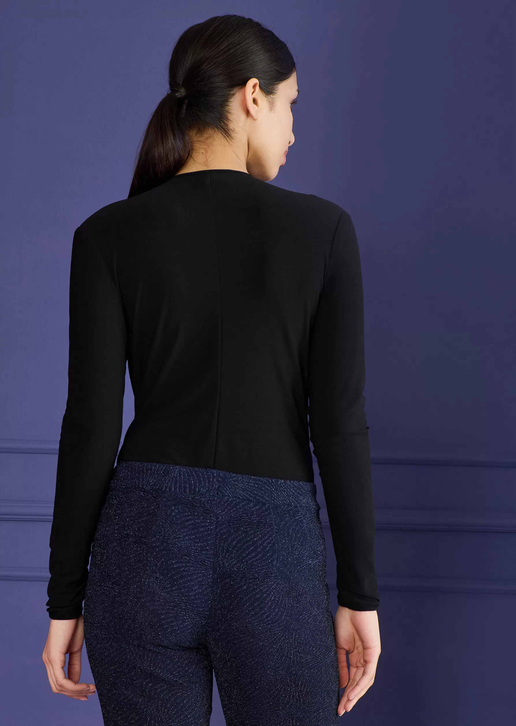 Tops-Talbot Runhof Body Bay8 Black