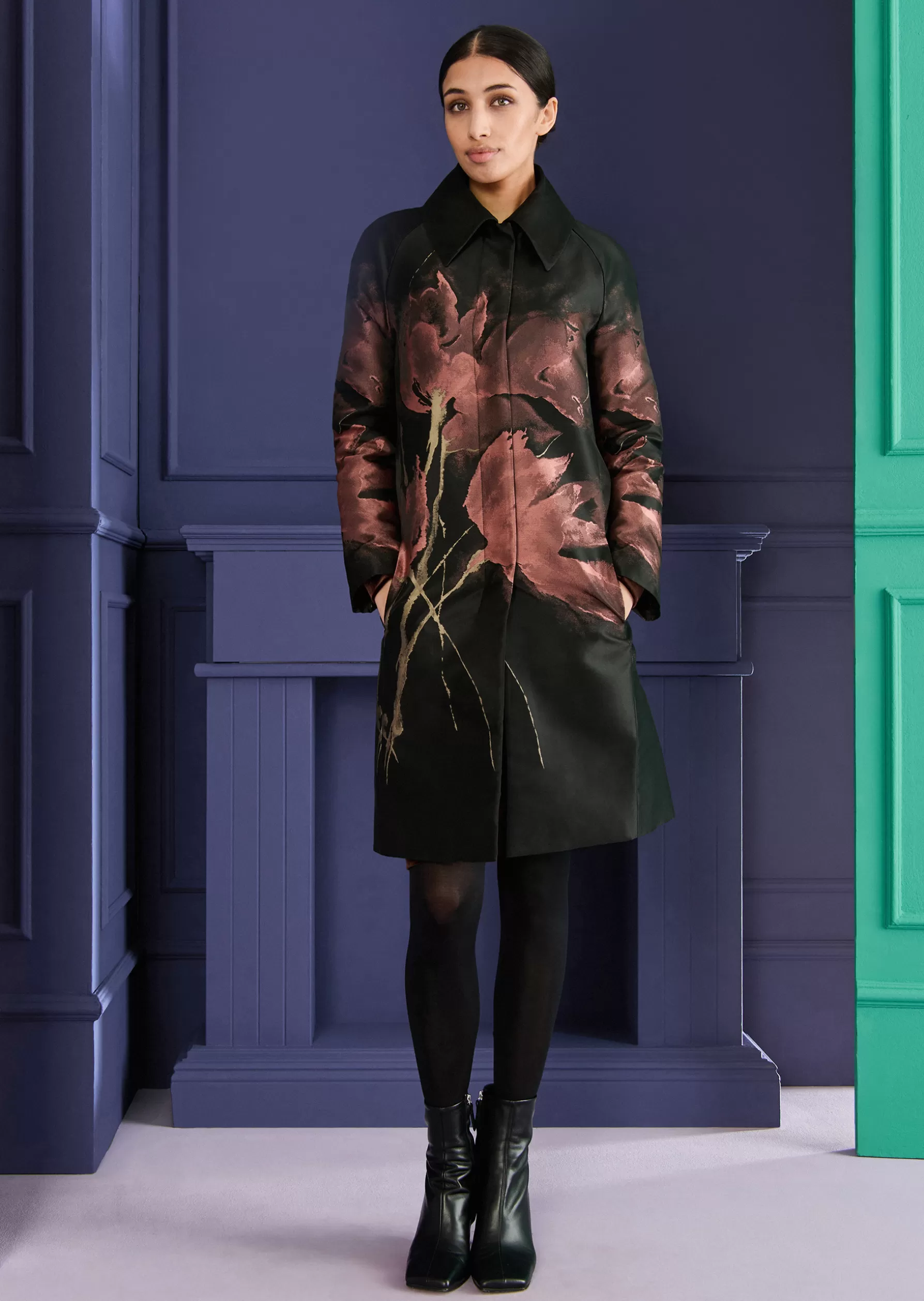 Jackets & Coats-Talbot Runhof Coat Cubelle8 Black