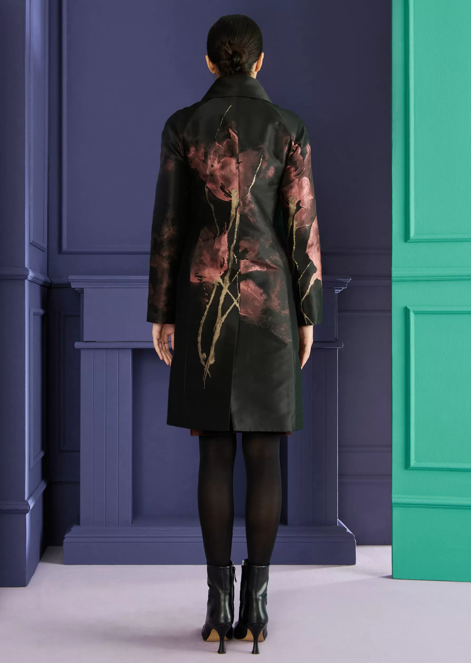 Jackets & Coats-Talbot Runhof Coat Cubelle8 Black