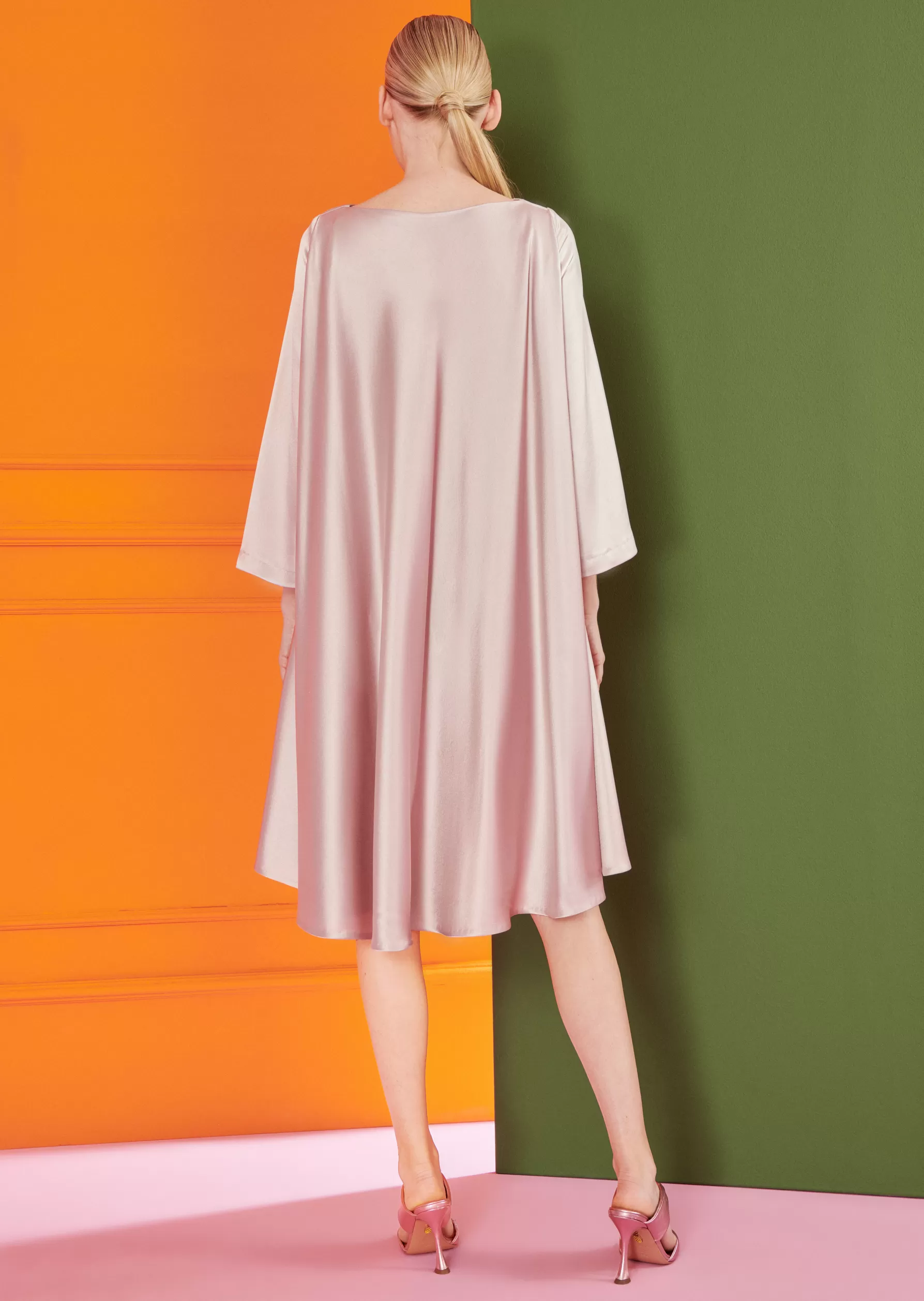 Endless Summer-Talbot Runhof Cocktail Dress Loggia2 Marblepink