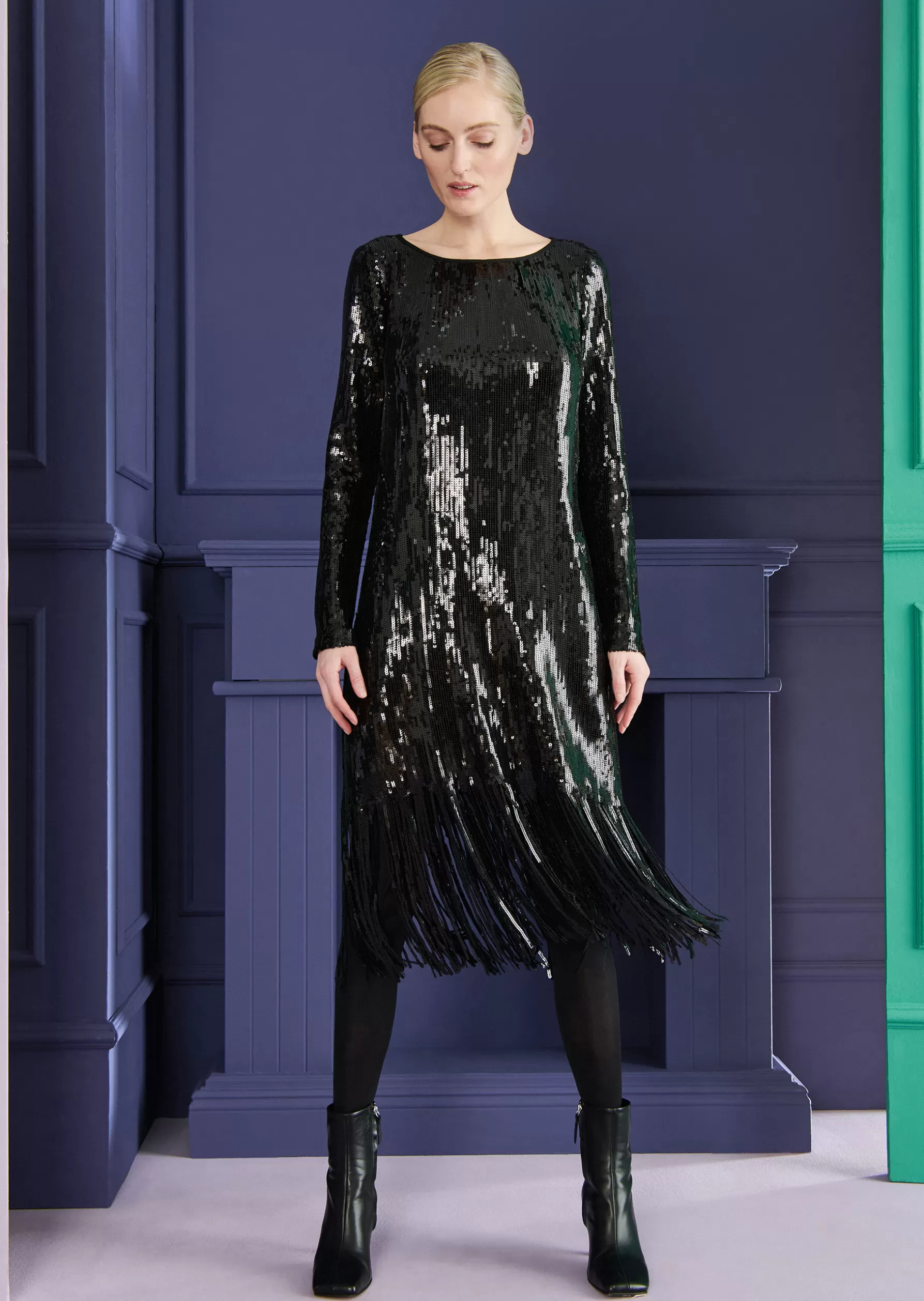 Short Dresses-Talbot Runhof Cocktail Dress Loverville2 Black