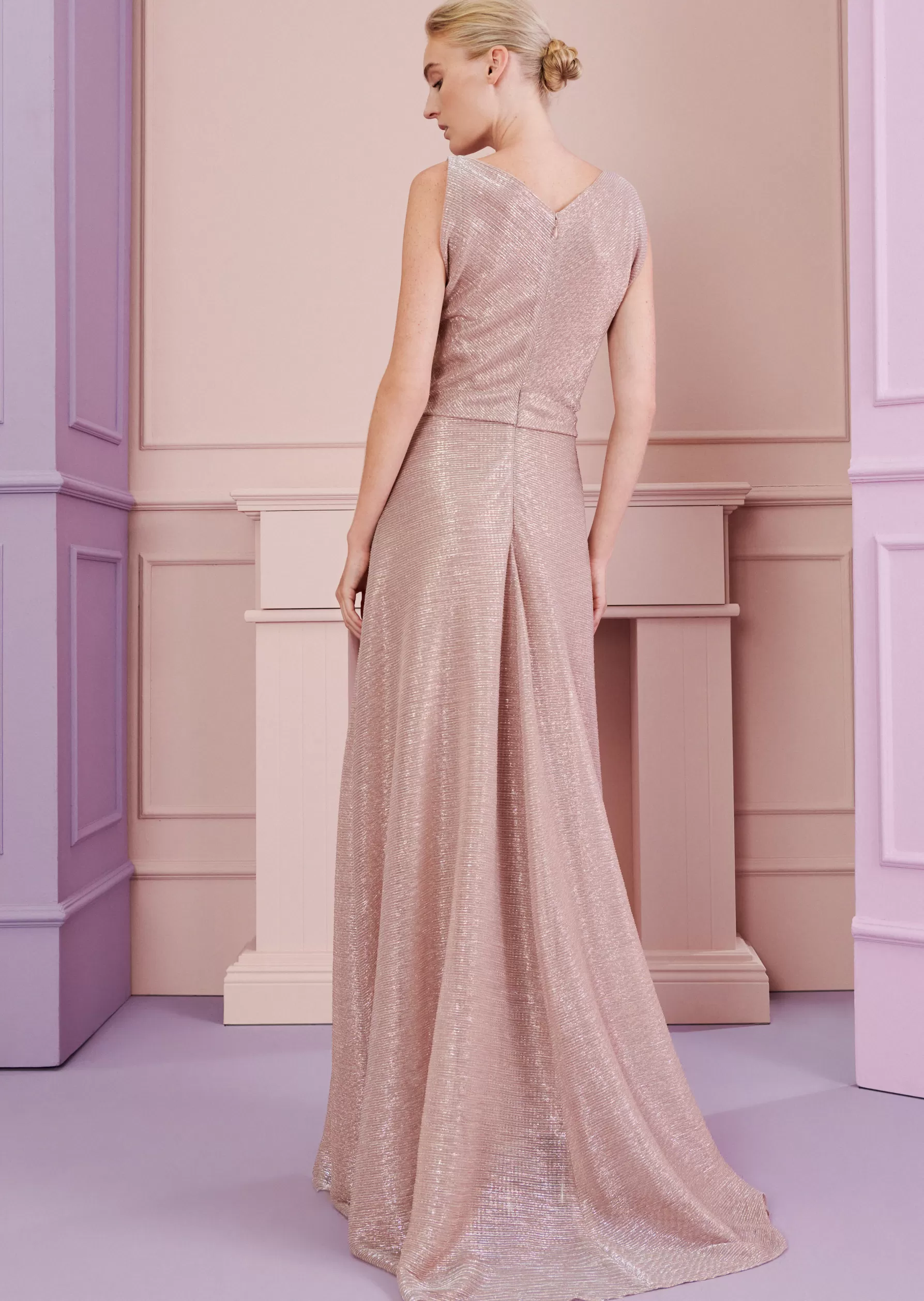 Long Dresses-Talbot Runhof Evening Dress Holla2 Blushrosé
