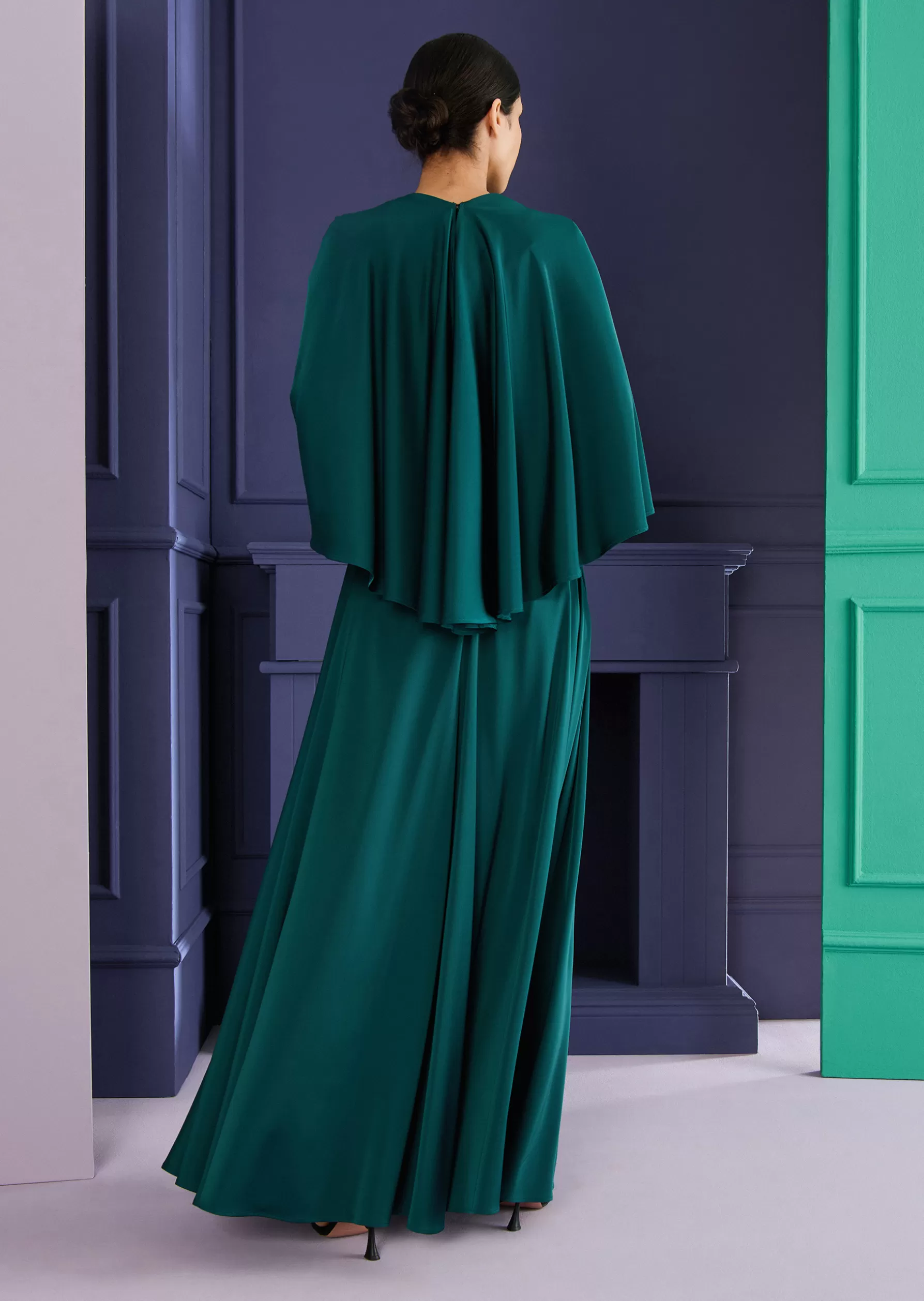 Long Dresses-Talbot Runhof Evening Dress Horras4 Cypressgreen