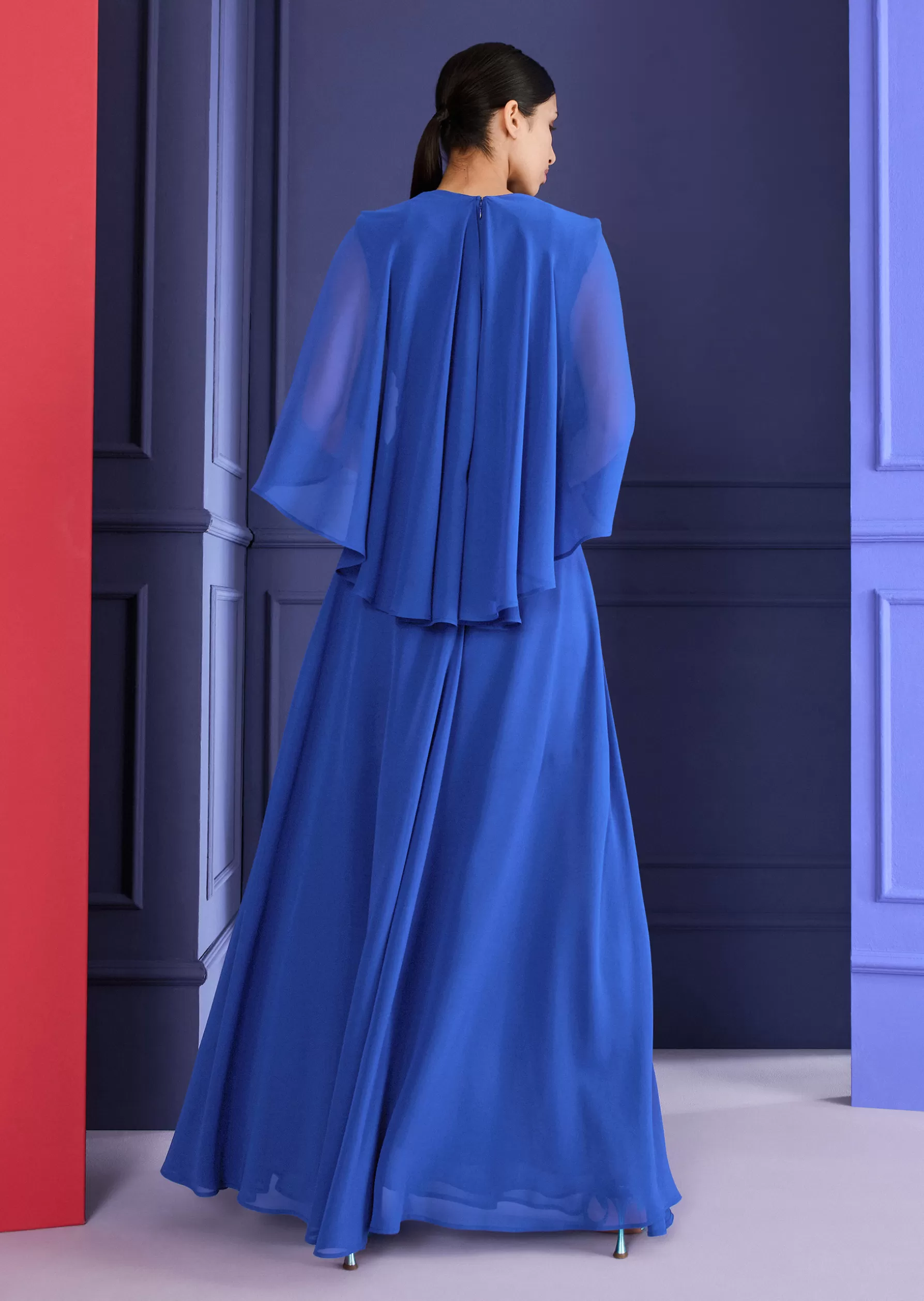 Long Dresses-Talbot Runhof Evening Dress Horras5 Enzianblue