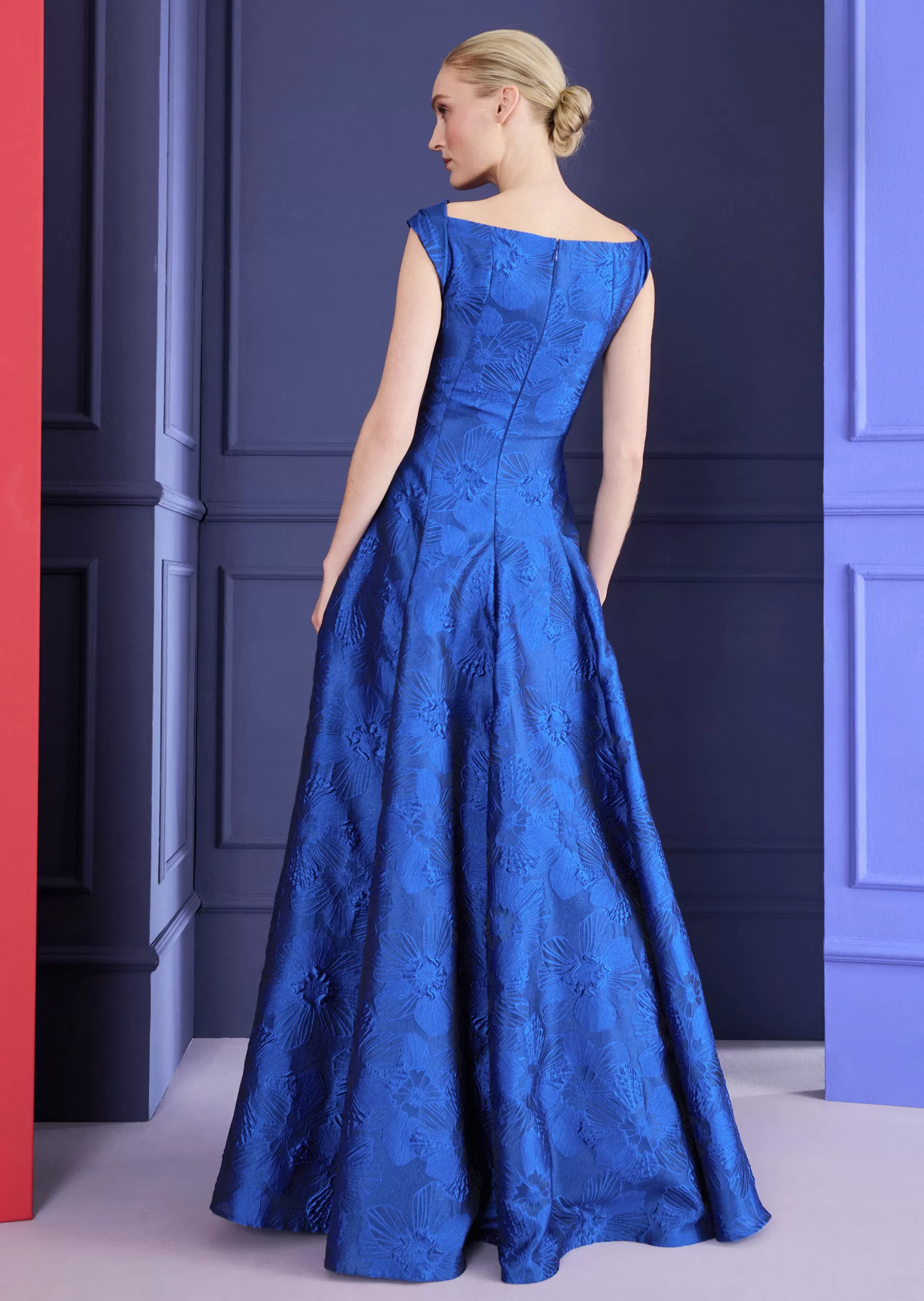 Long Dresses-Talbot Runhof Evening Dress Kolja5 Royalblau