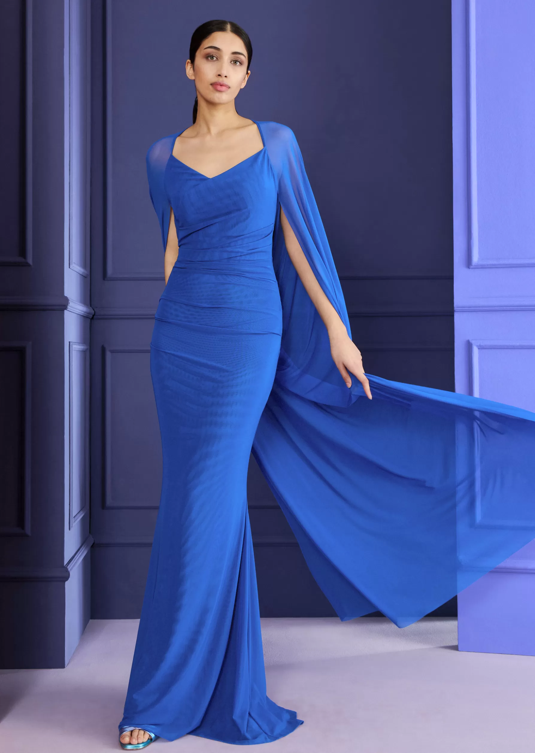 Long Dresses-Talbot Runhof Evening Dress Mobile1 Royalblue