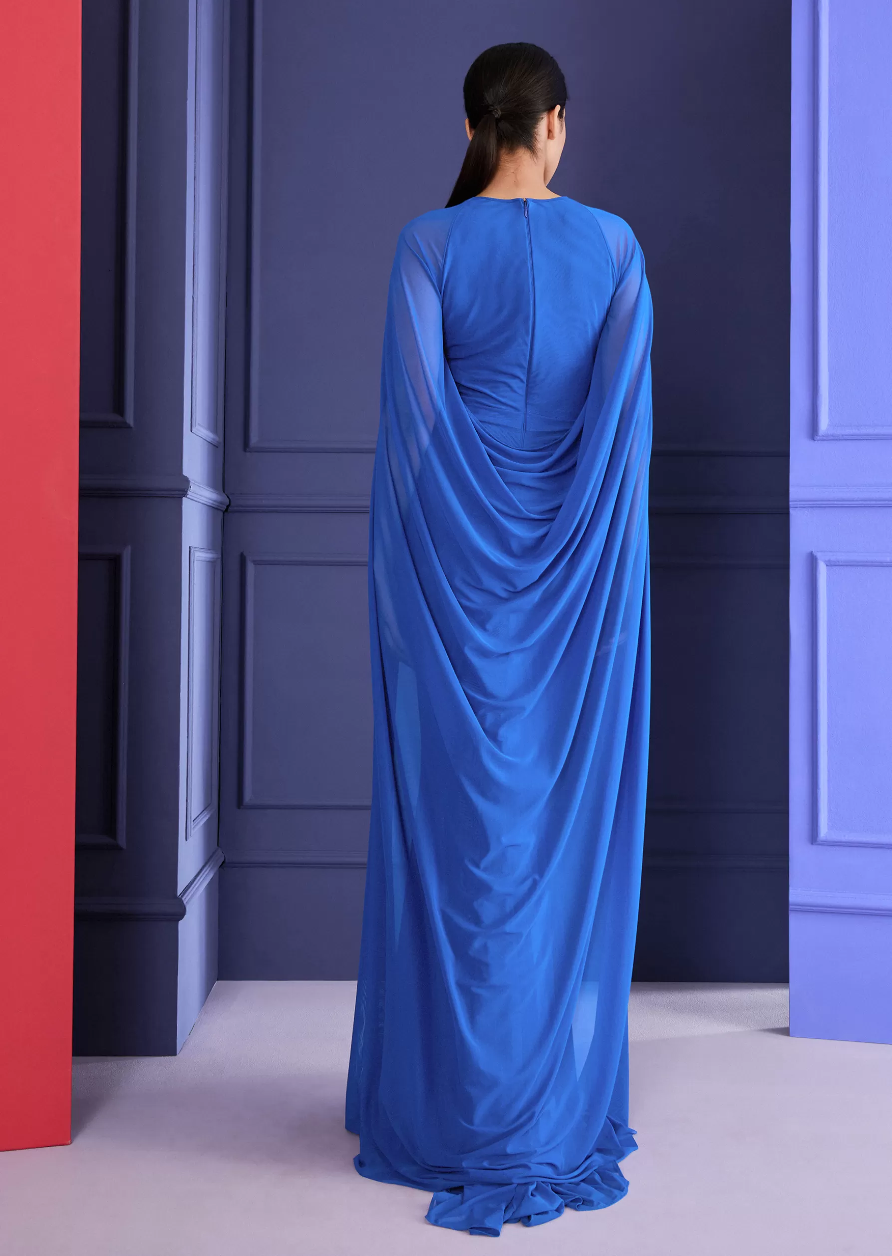 Long Dresses-Talbot Runhof Evening Dress Mobile1 Royalblue