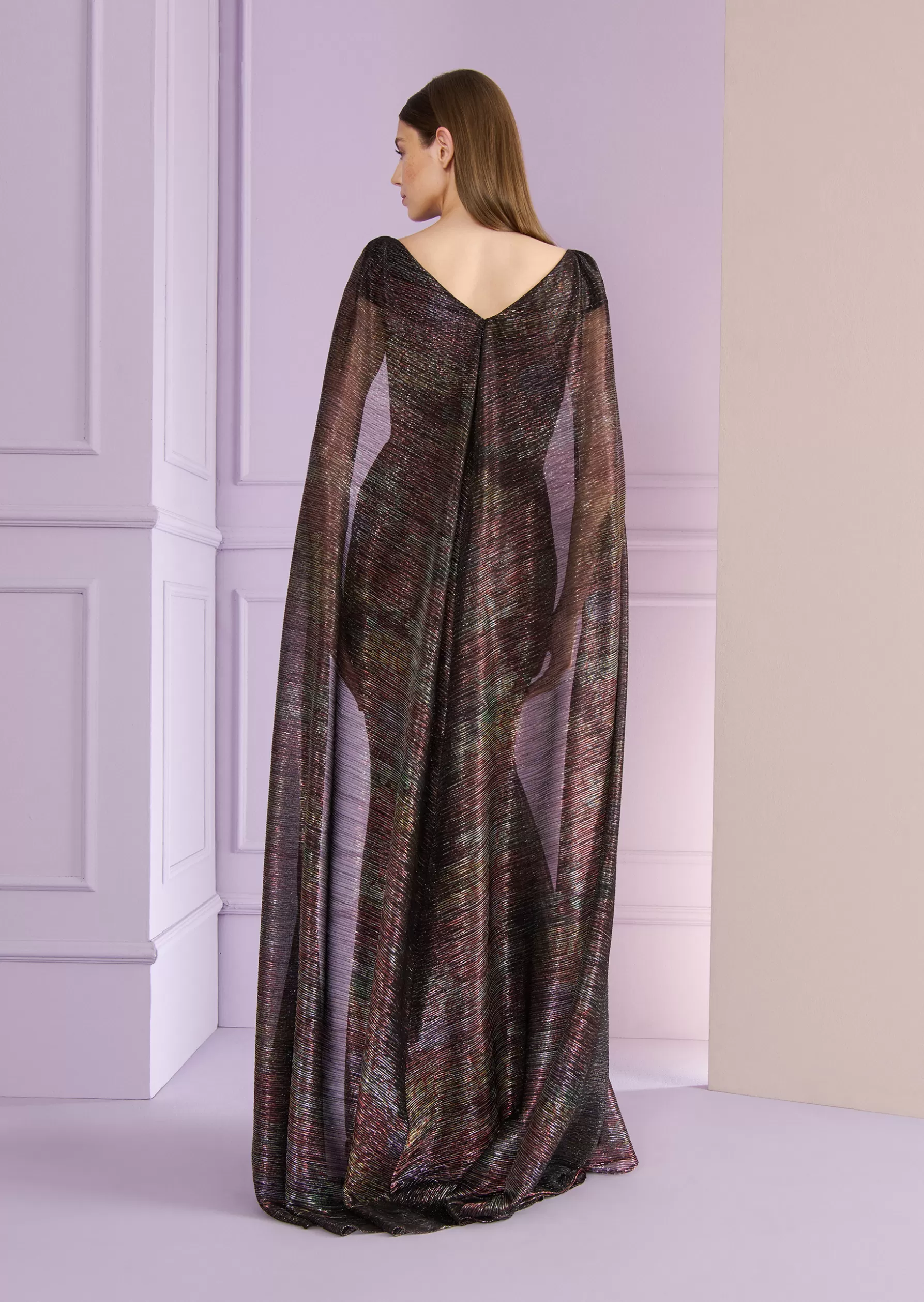 Long Dresses-Talbot Runhof Evening Dress Pollinium26 Copper