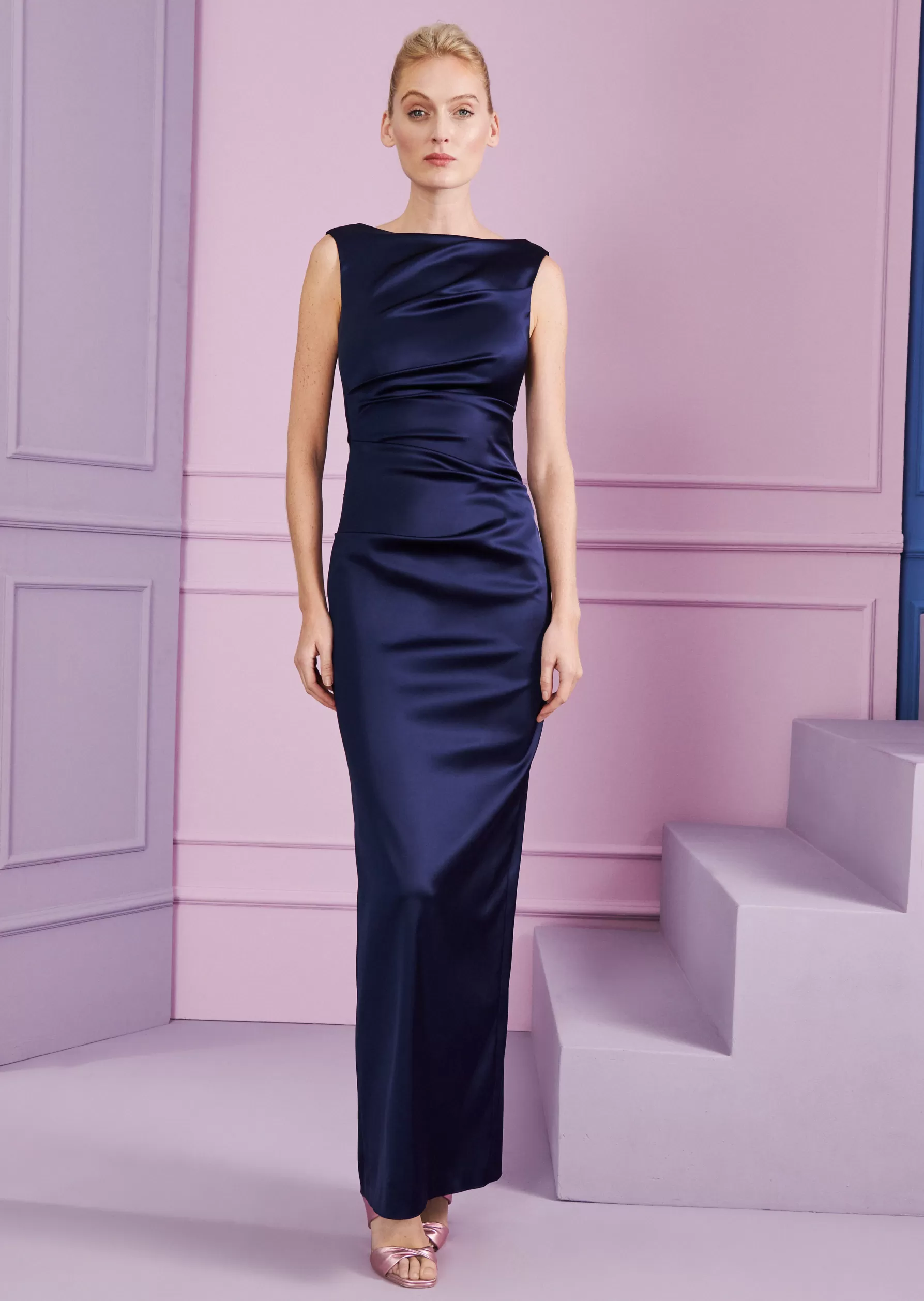 Classics-Talbot Runhof Evening Dress Tonya2 Royalnavy
