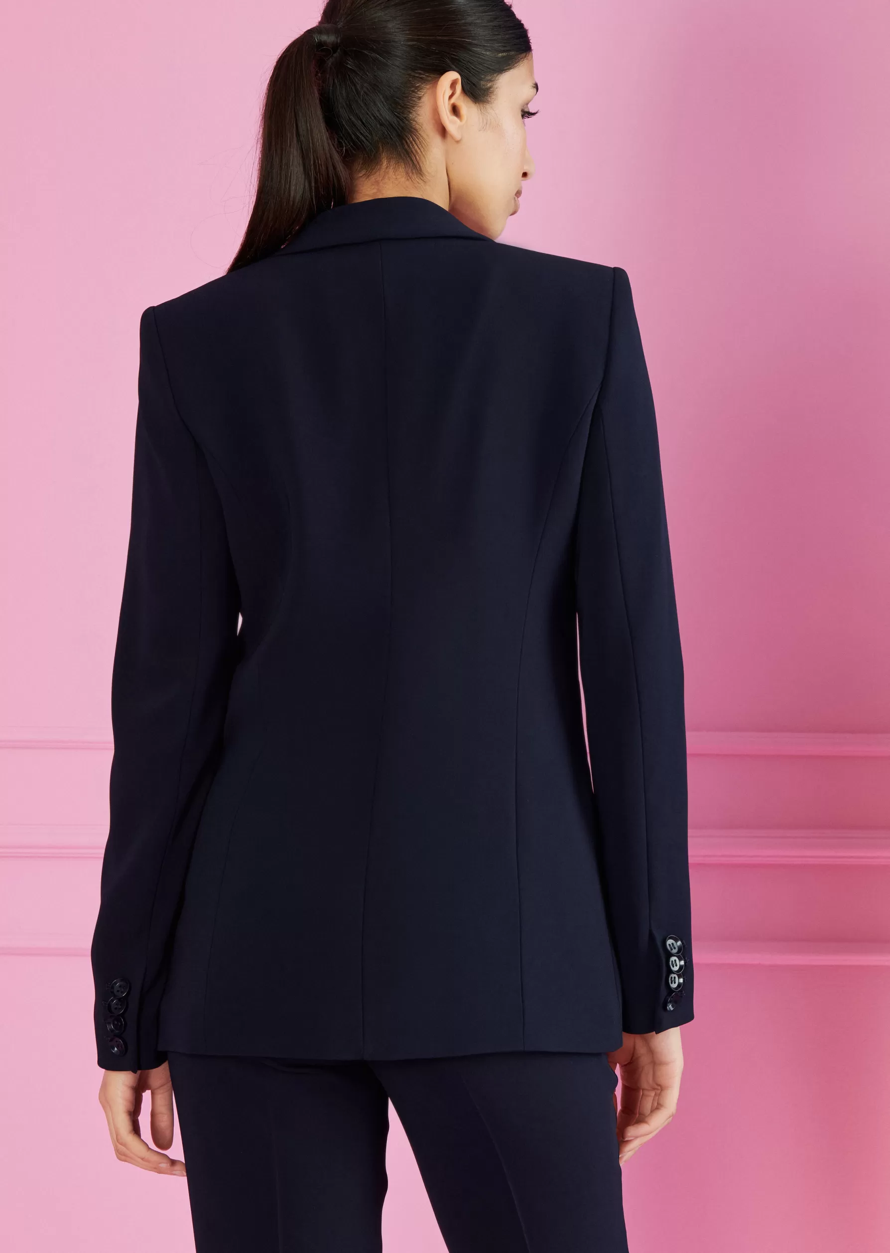 Jackets & Coats-Talbot Runhof Jacket Burch1 Midnightblue