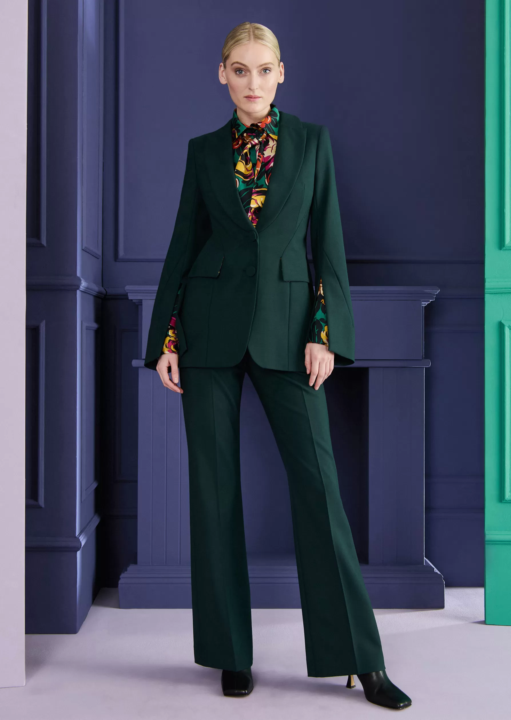 Jackets & Coats-Talbot Runhof Jacket Pulse2 Cypressgreen