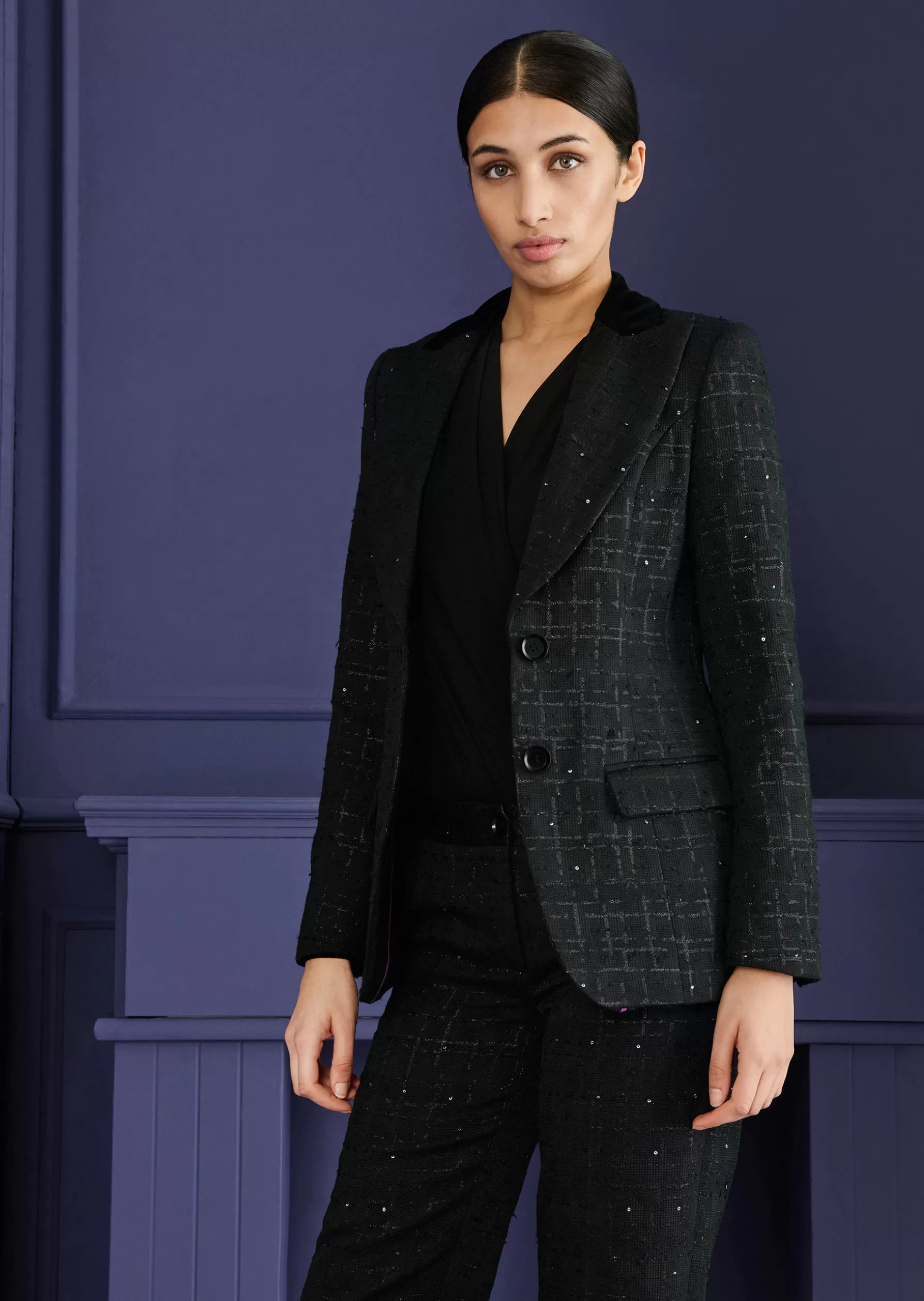 Jackets & Coats-Talbot Runhof Jacket Rush5 Black