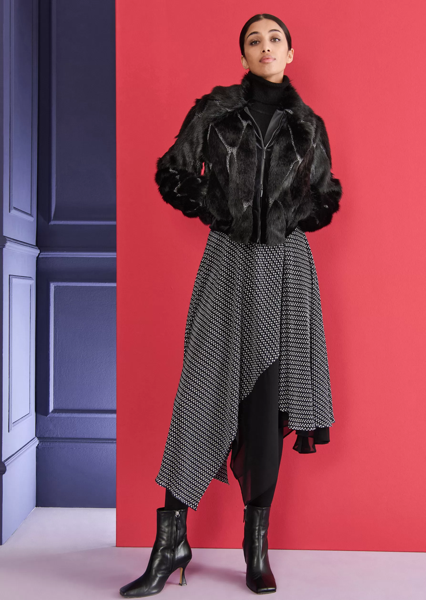 Jackets & Coats-Talbot Runhof Jacket Sunshine3 Black