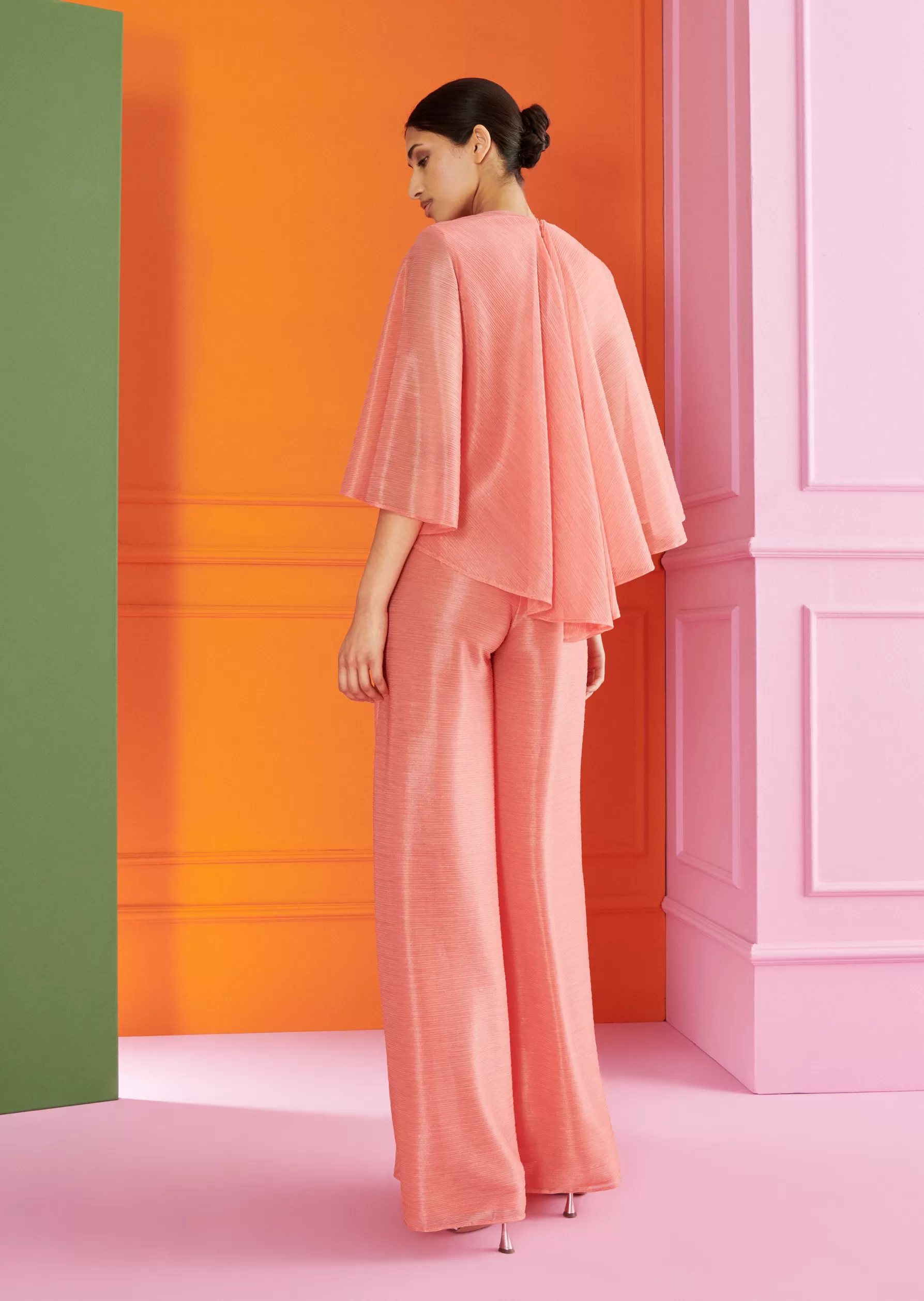 Endless Summer-Talbot Runhof Jumpsuit Liam1 Salmon