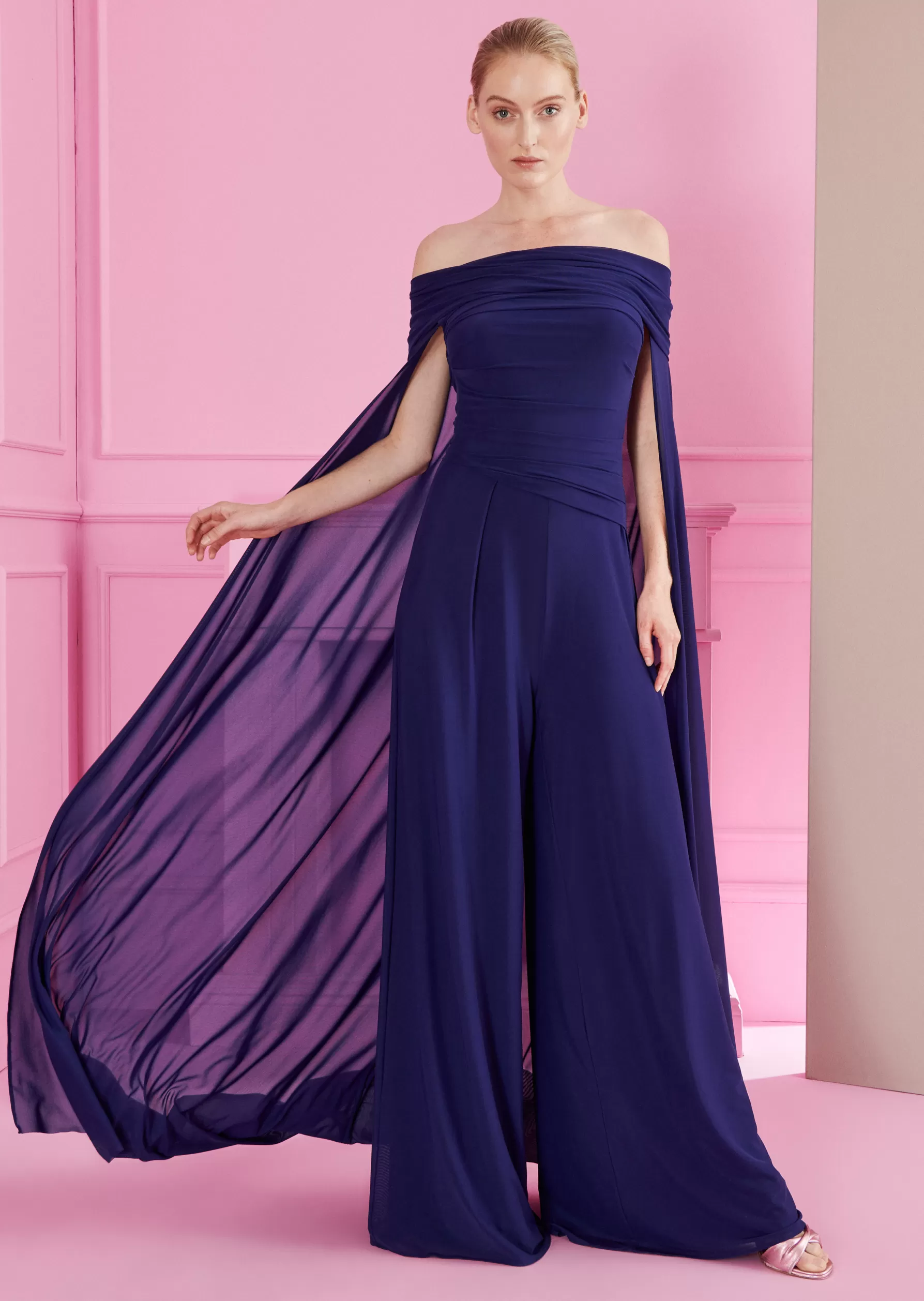 Jumpsuits-Talbot Runhof Jumpsuit Livenne1 Cobaltblue