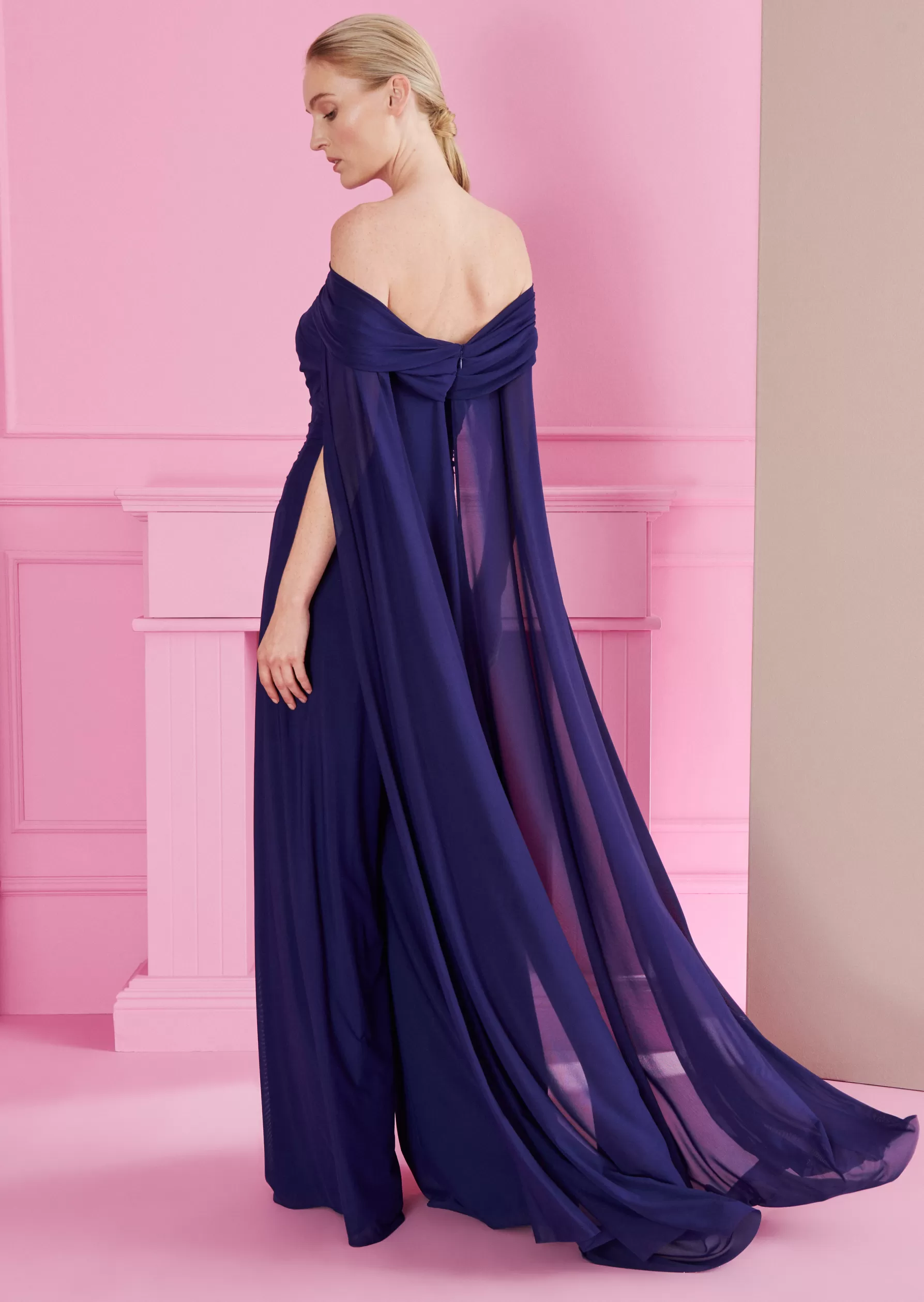 Jumpsuits-Talbot Runhof Jumpsuit Livenne1 Cobaltblue