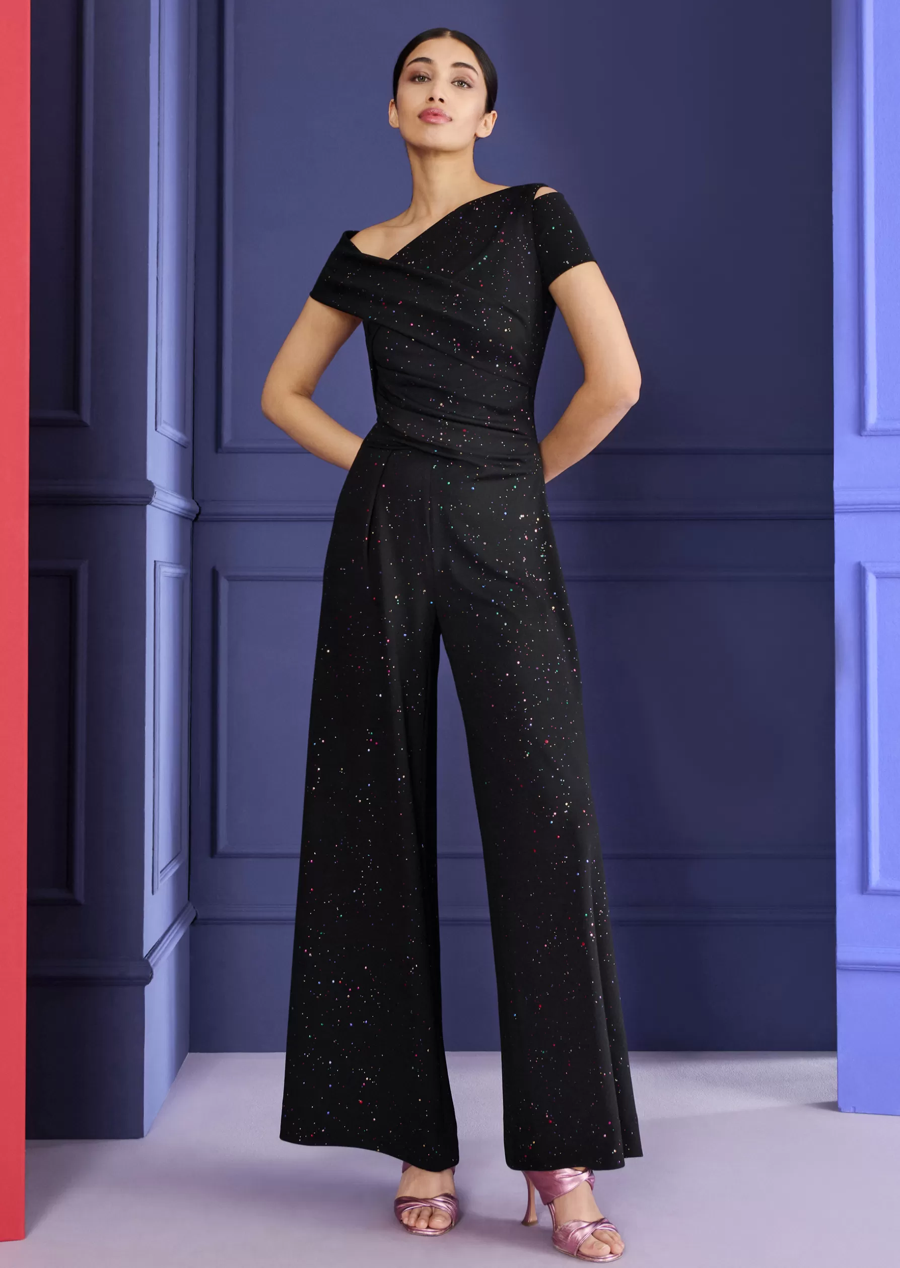 Jumpsuits-Talbot Runhof Jumpsuit Risk9 Black