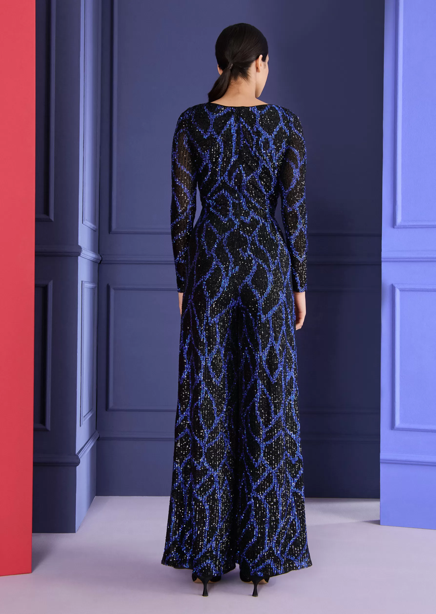 Jumpsuits-Talbot Runhof Jumpsuit River10 Royalblue