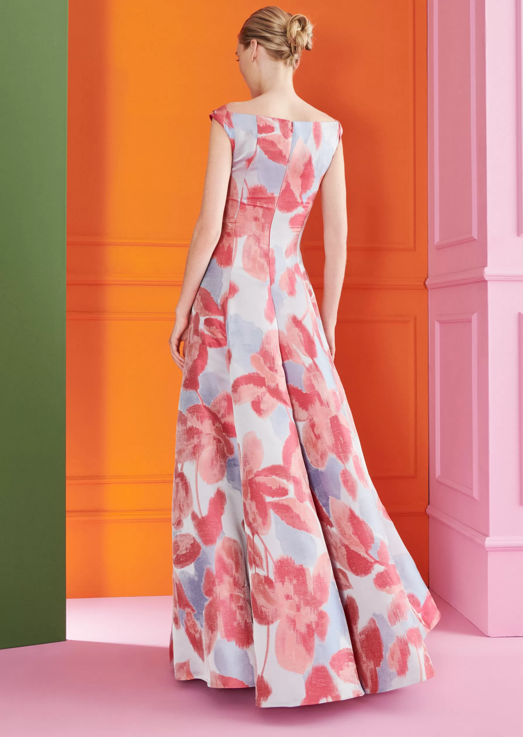 Endless Summer-Talbot Runhof Long Dress Kolja4 Azalea