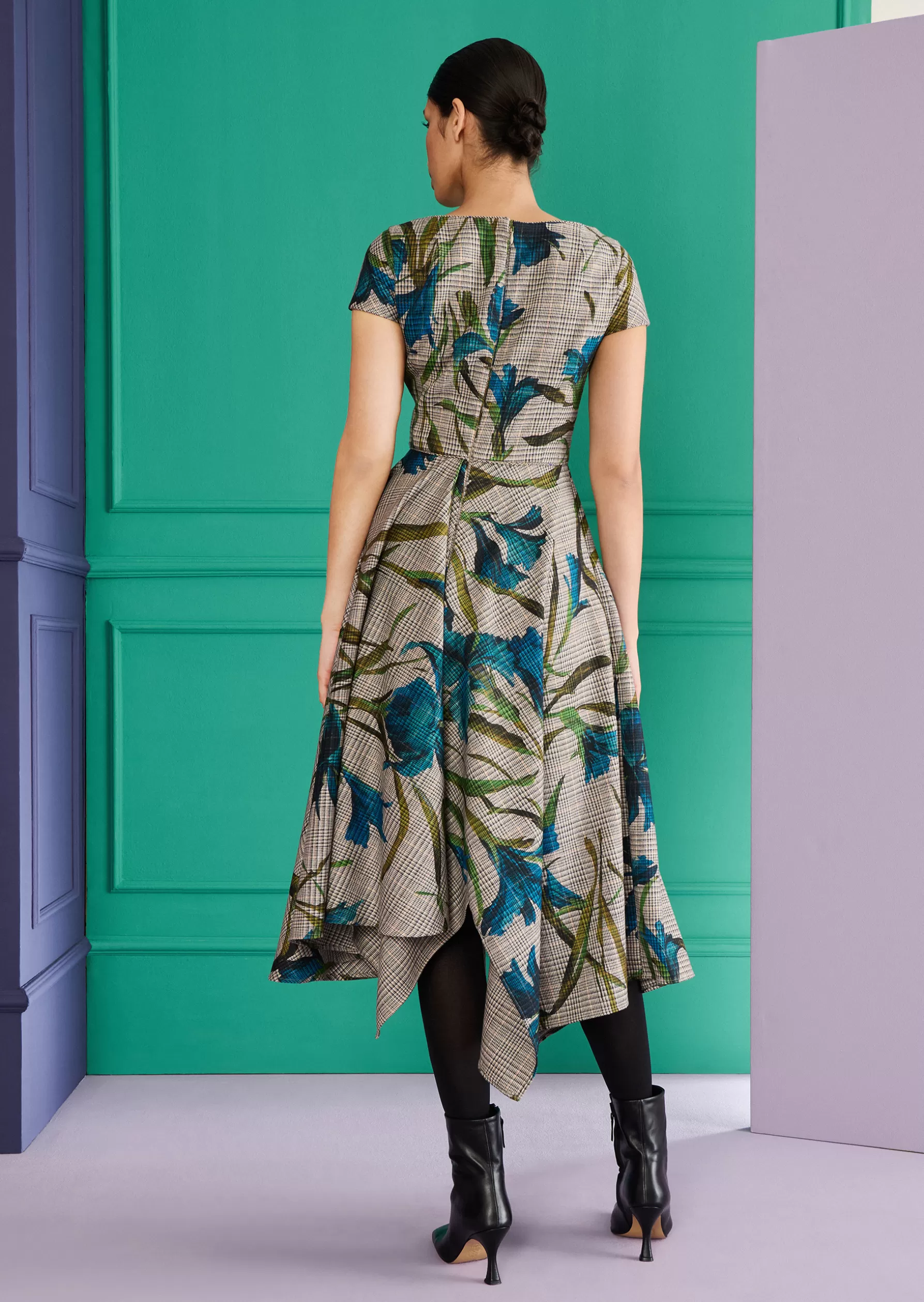 Midi Dresses-Talbot Runhof Midi Dress Moriyana1 Sand