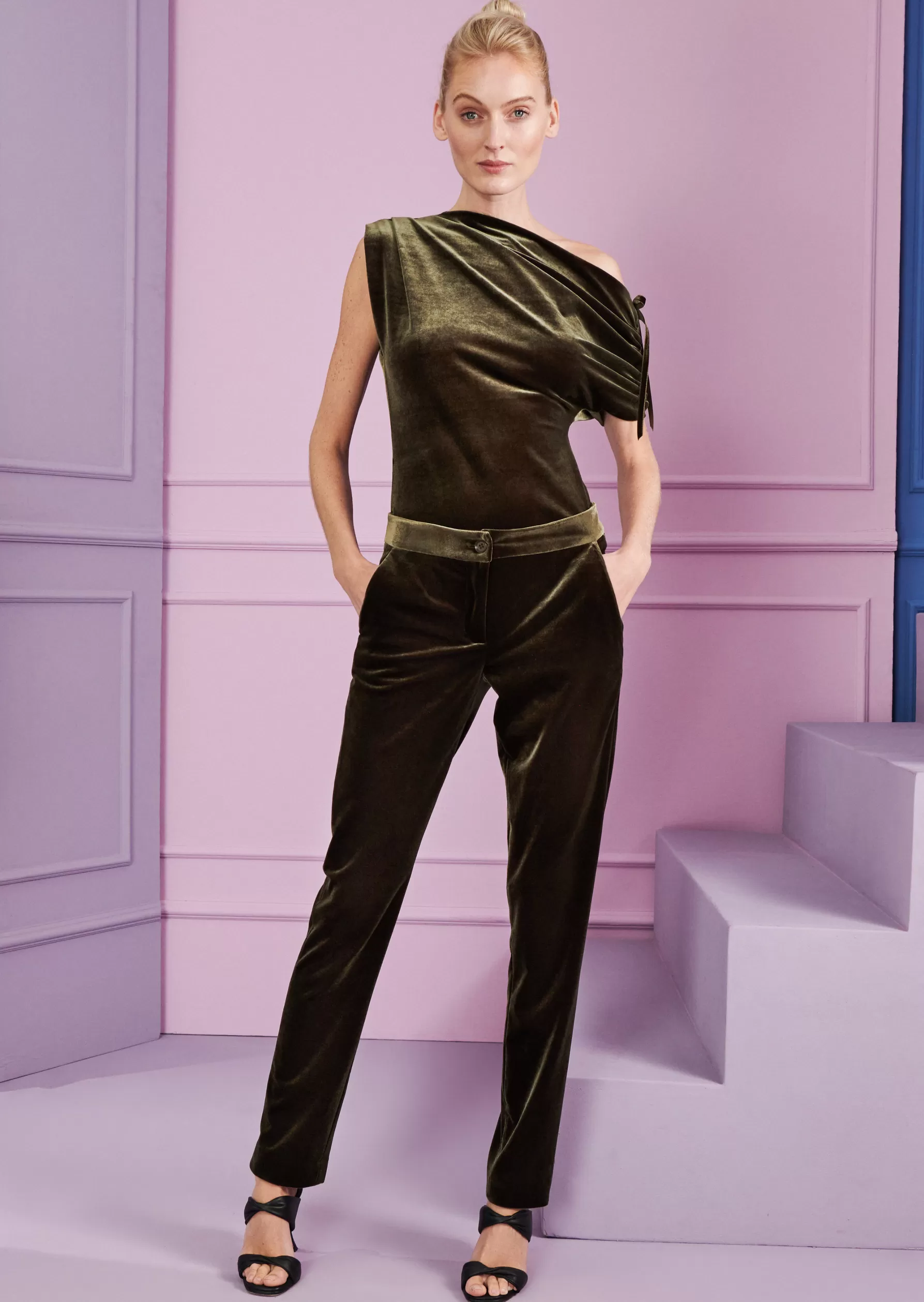 Pants-Talbot Runhof Pants Hit14 Avocadogreen