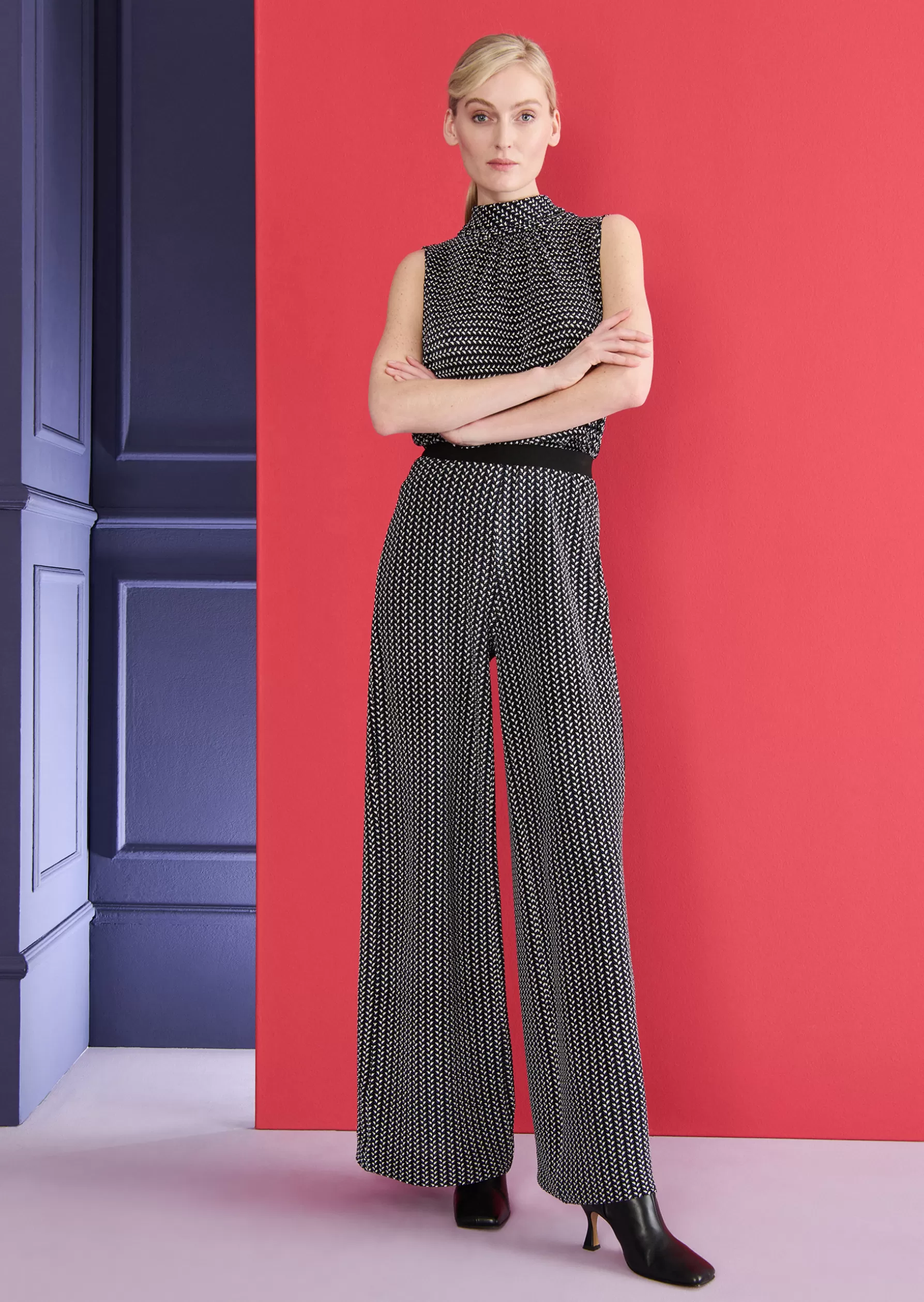 Pants-Talbot Runhof Pants Kick4 Midnightblue