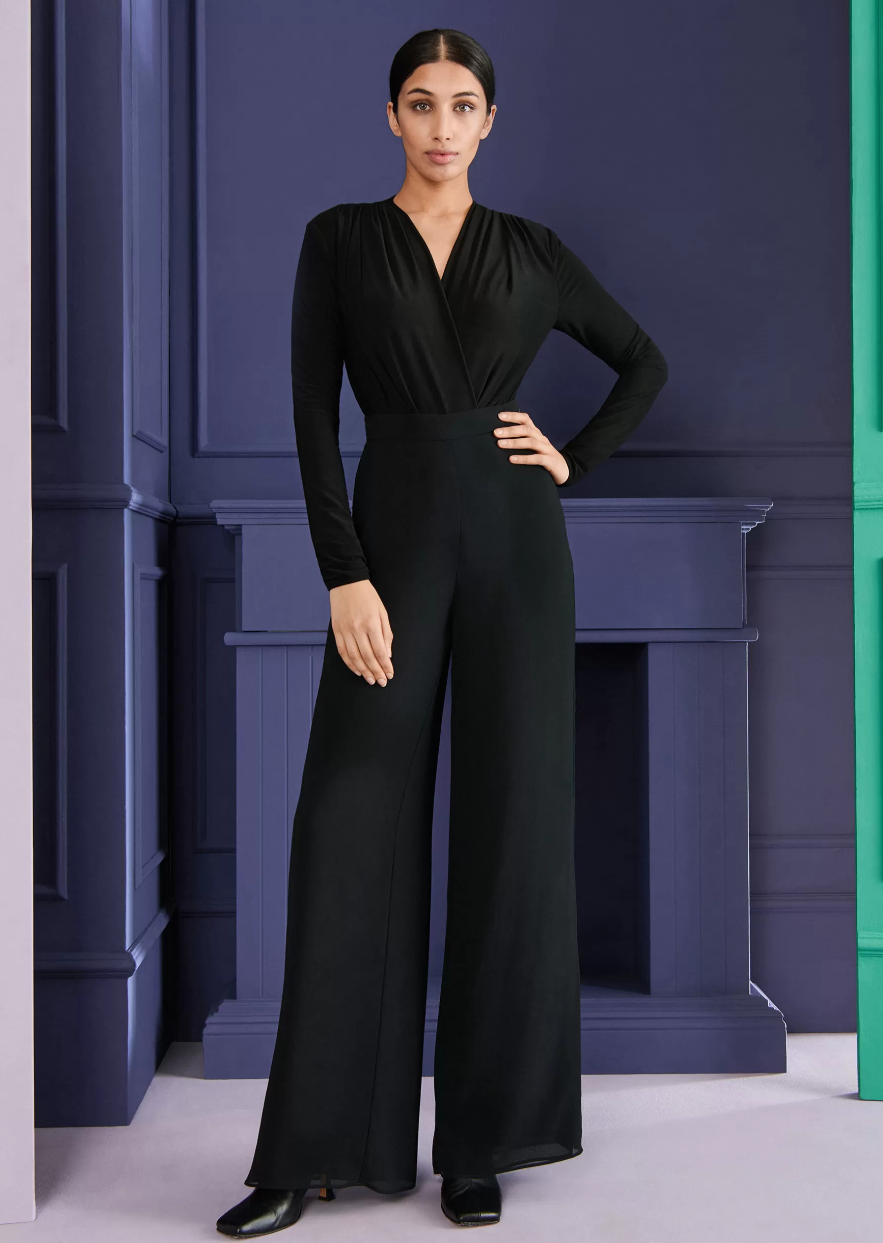 Pants-Talbot Runhof Pants Kick5 Black