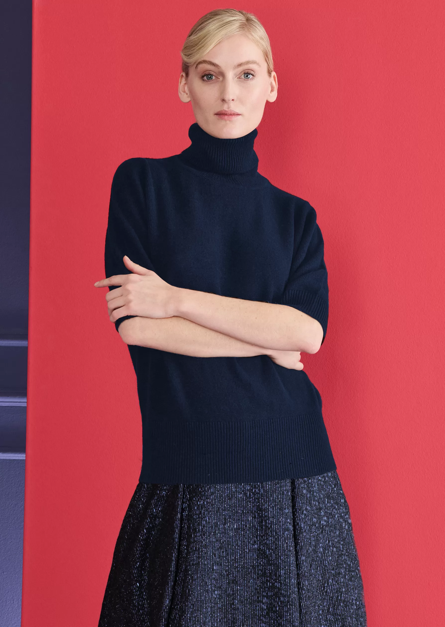 Tops-Talbot Runhof Pullover Fabio1 Midnightblue