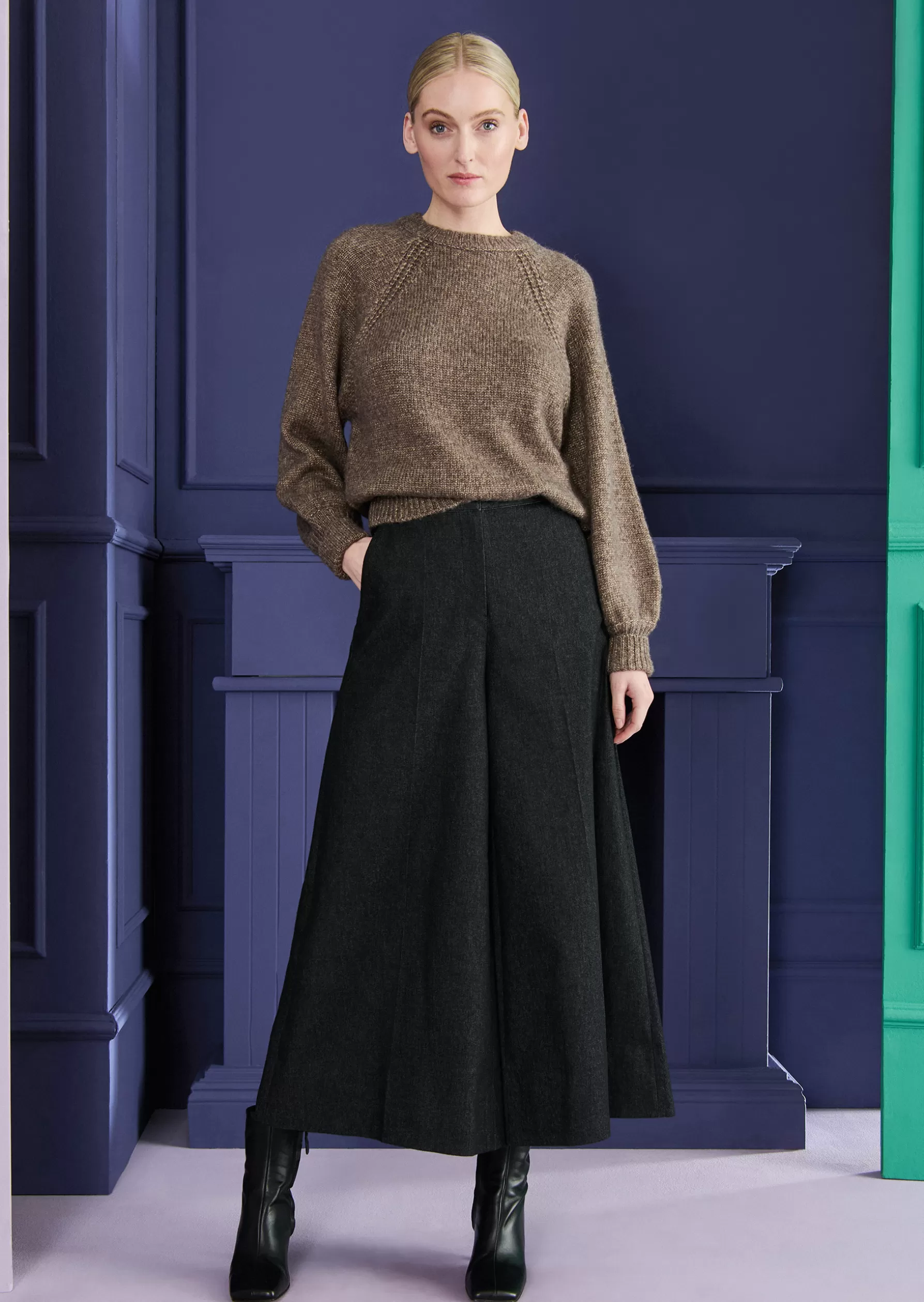 Tops-Talbot Runhof Pullover OnyxSweater1 Brassbrown