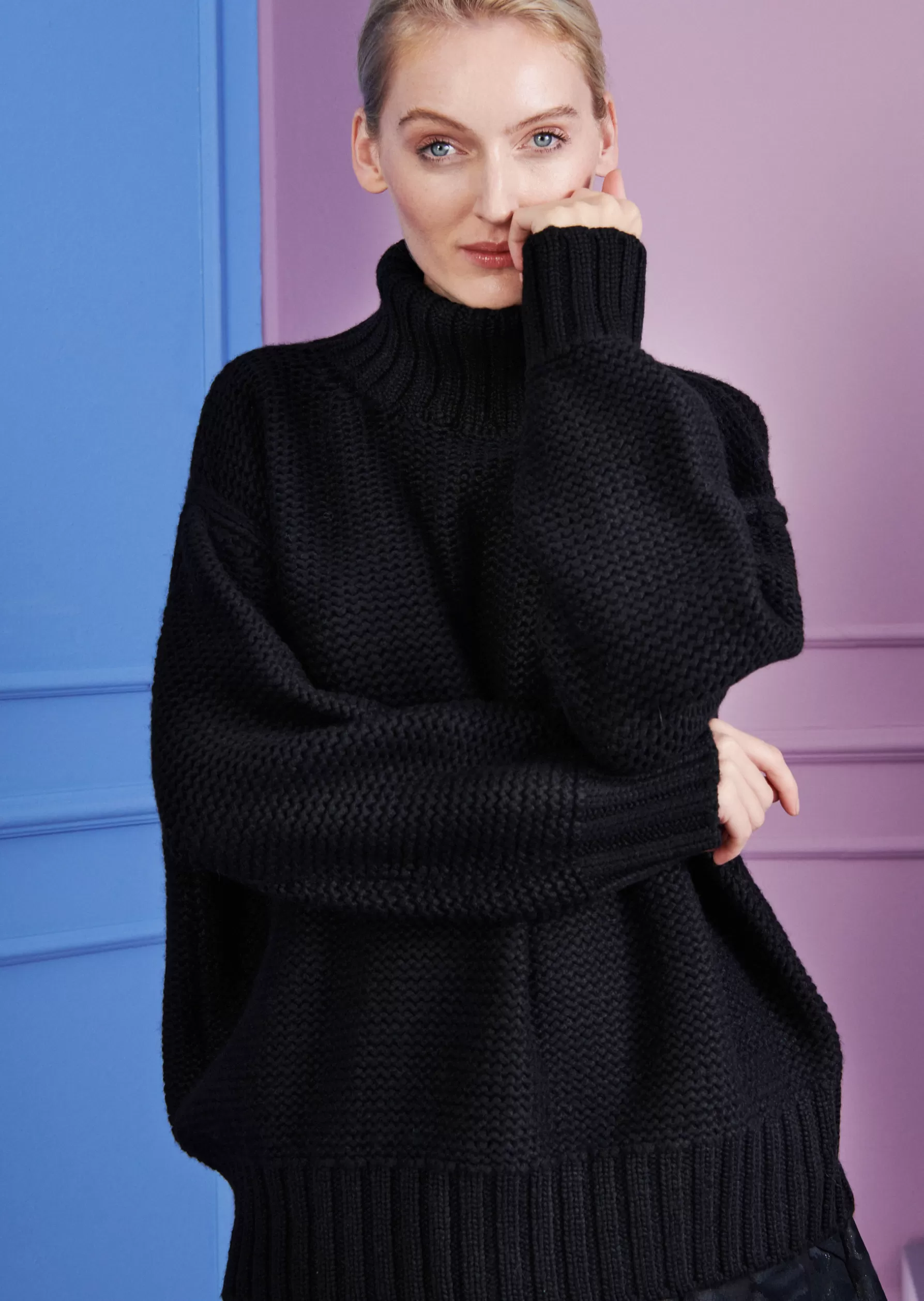 Tops-Talbot Runhof Pullover Rare1 Black