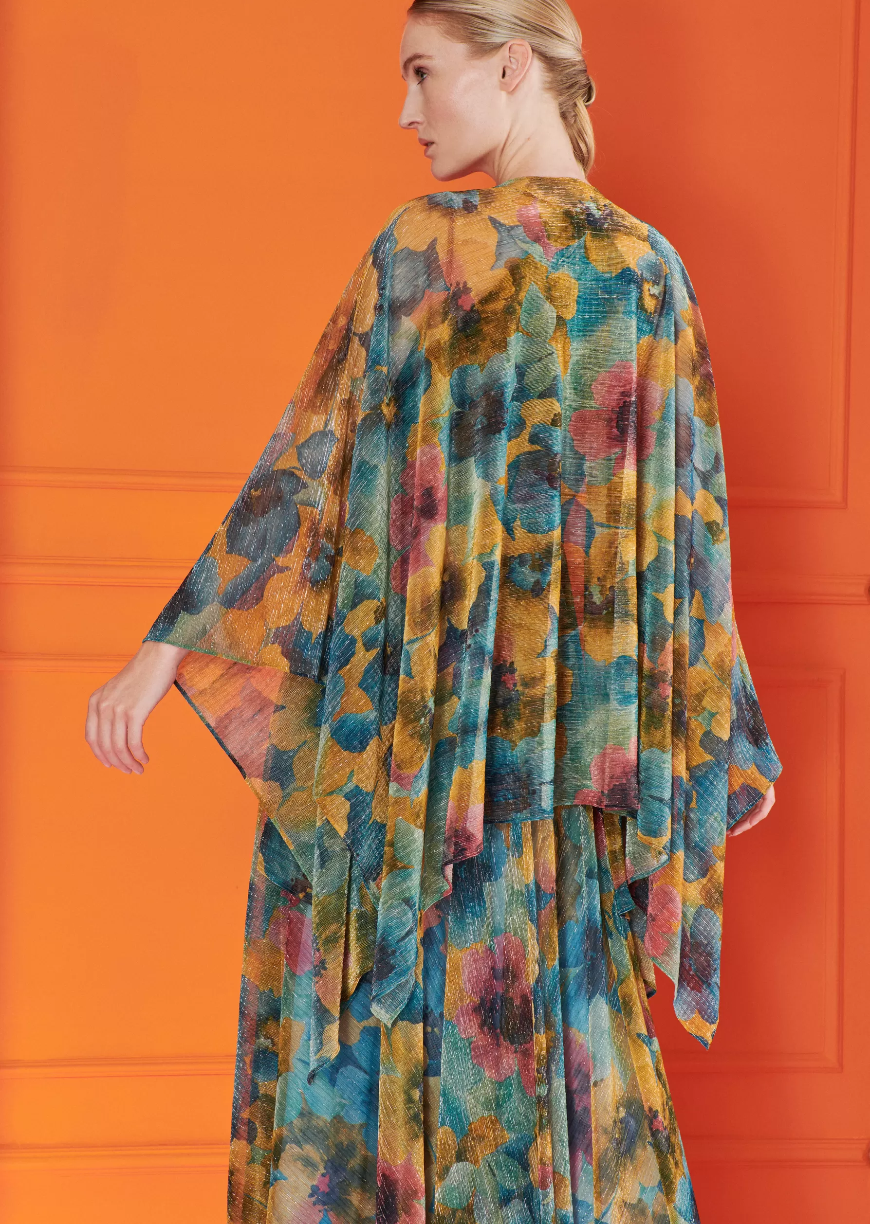 Wraps & Stoles-Talbot Runhof Stole Hint5 Mimosa