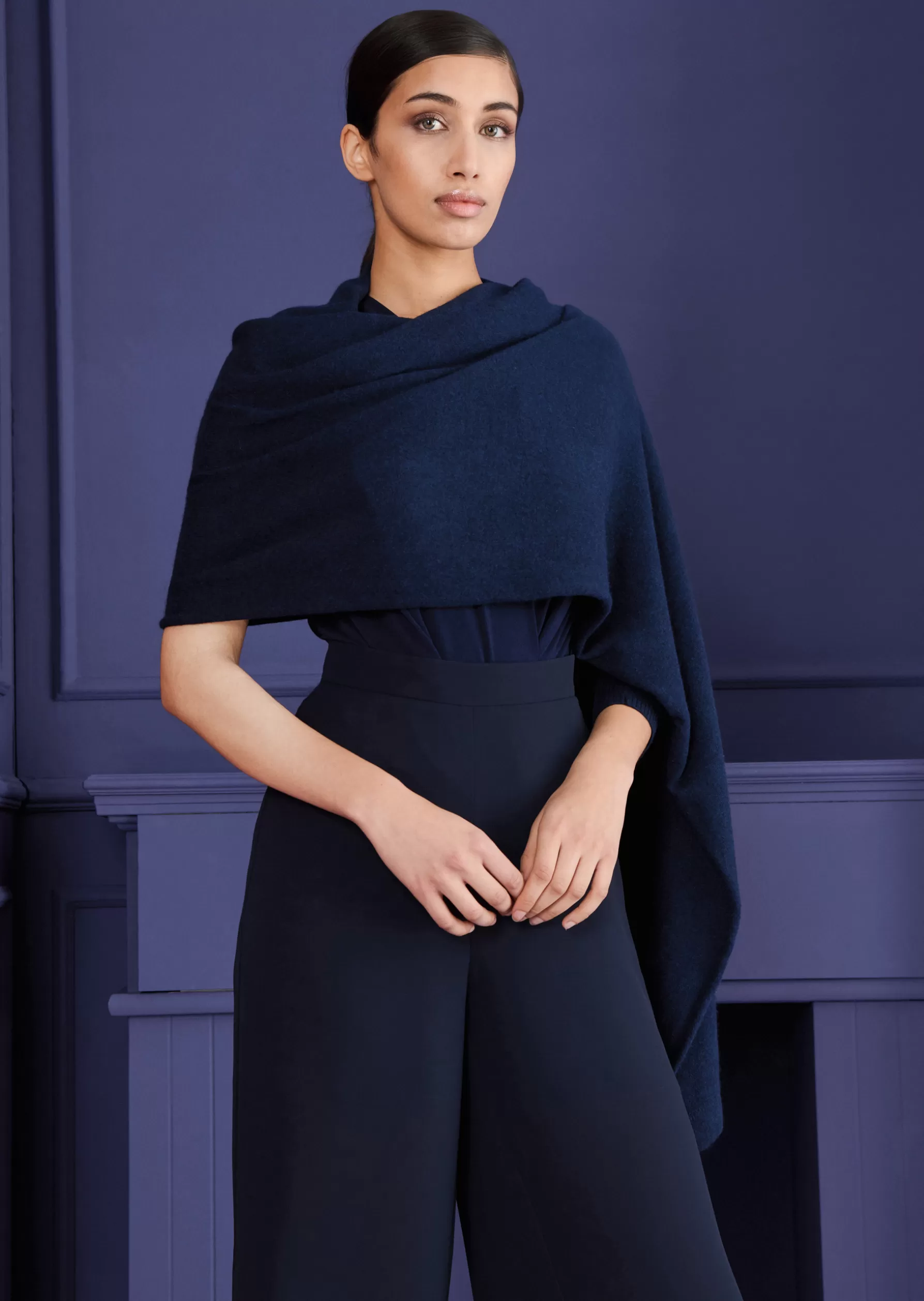 Wraps & Stoles-Talbot Runhof Stole Kasha1 Armadablue