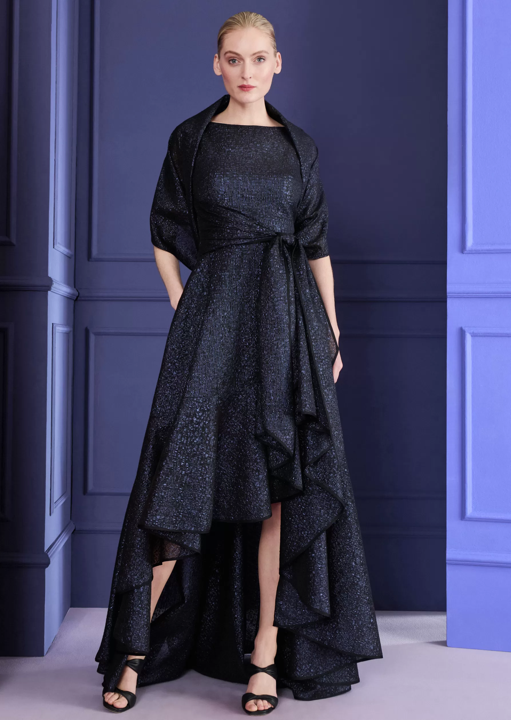 Gifts-Talbot Runhof Stole Kitty9 Royalnavyblue