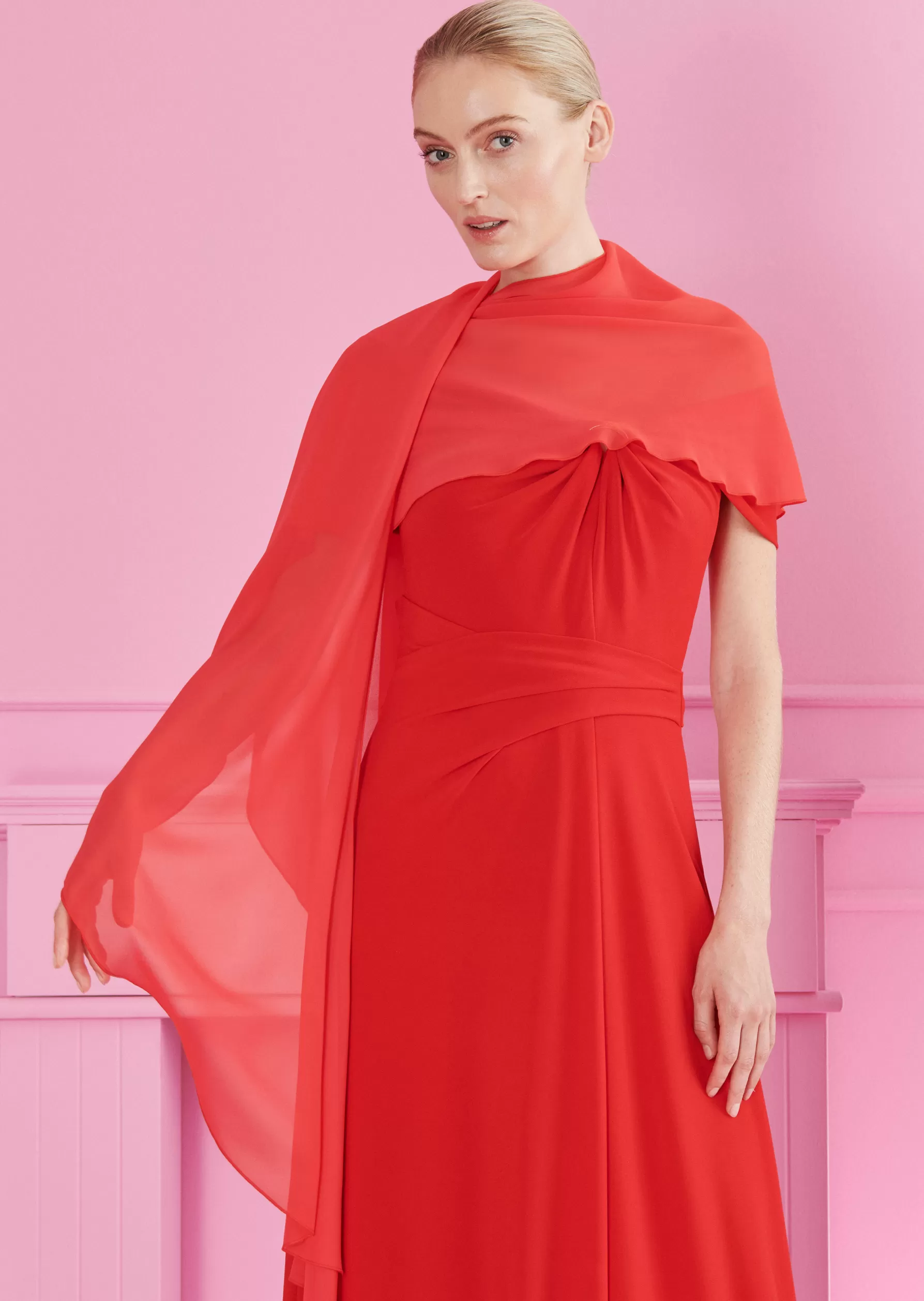 Wraps & Stoles-Talbot Runhof Stole Lilo1 Sienared