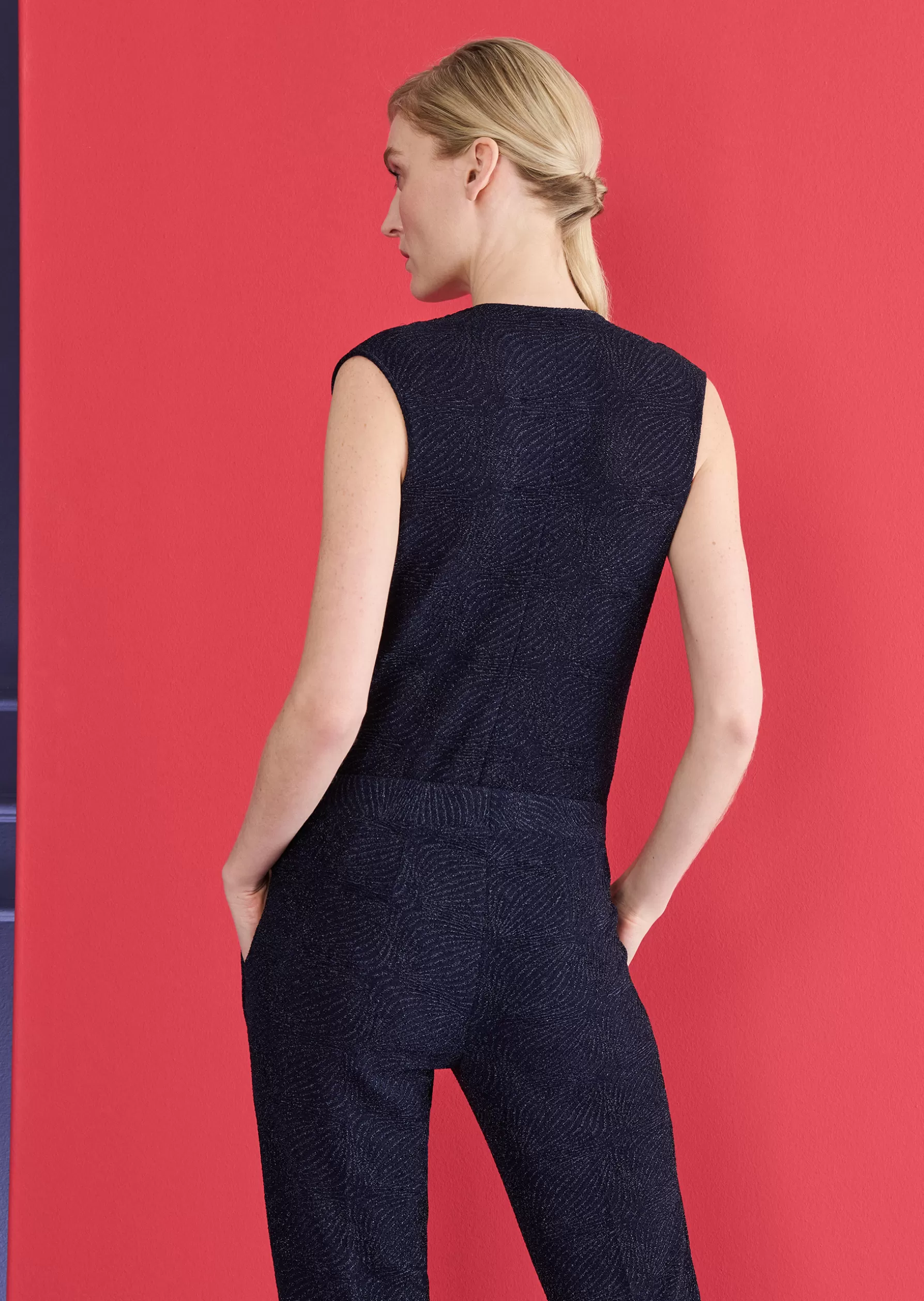 Tops-Talbot Runhof Top Bay1 Royalnavyblue