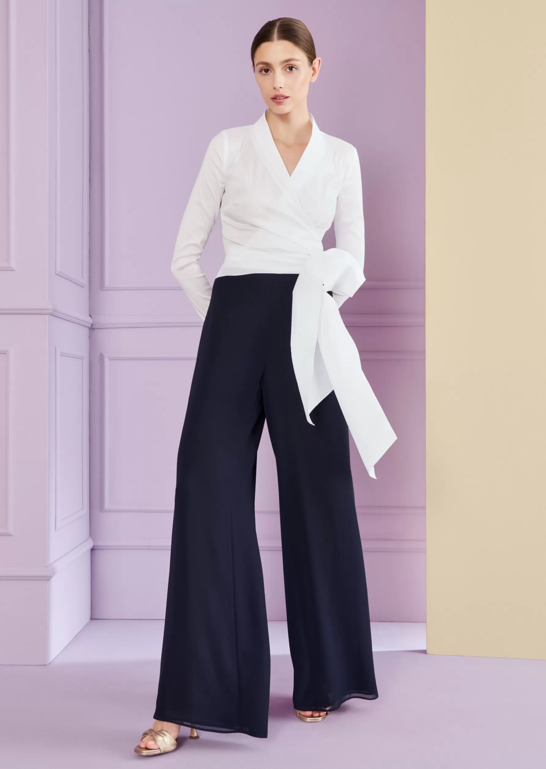 Tops-Talbot Runhof Top Naxos1 White